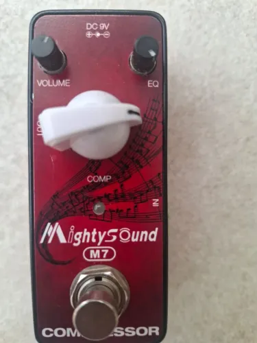 Pedral guitarra compressor 