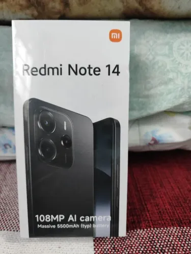 xiaomi redmi note 14 4g 128gb 6gb - PRETO