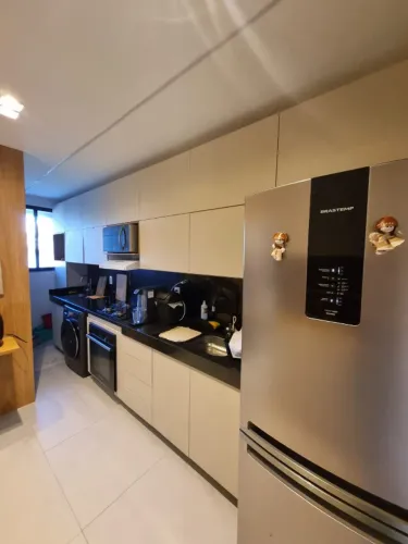 Apartamento 3 Q, mobiliado, 84 m no Bessa, em frente ao Mercado Super Box.  CRECI 8971