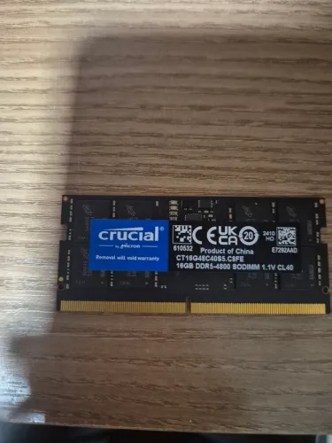 Memória RAM Crucial 16gb 4800mhz