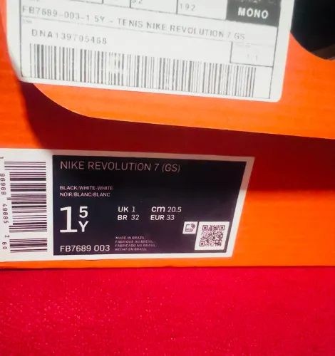 Tênis Nike infantil original