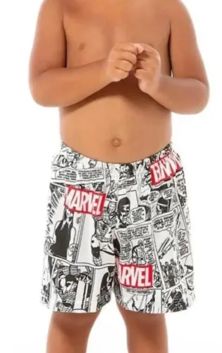Samba canção short Demillus quadrinhos infantil 