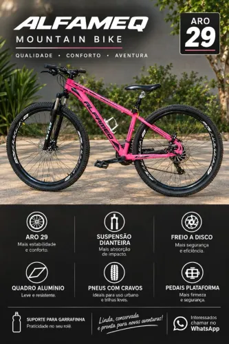 bicicleta aro 29 Alfameq 
