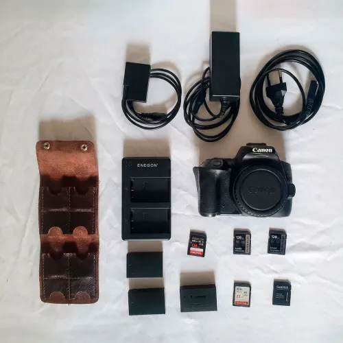 Mochila Filmmaker + Canon Sl3 + Lentes + Gimbal + Acessórios