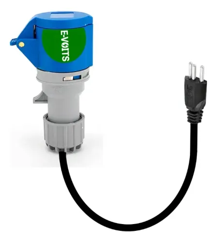 Adaptador 32a Tomada para Carregador Carro Elétrico 7kw portátil