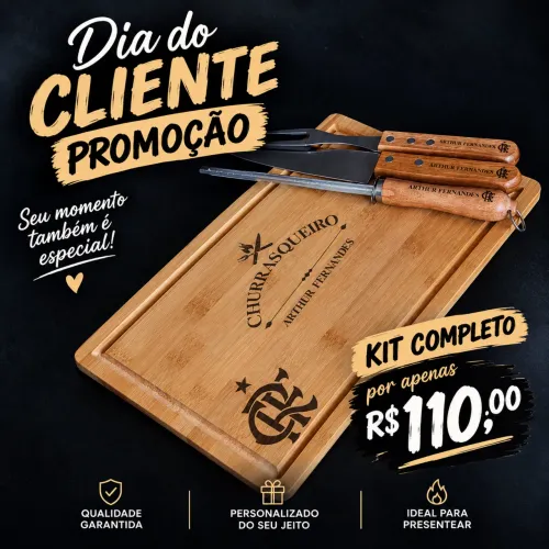 Kit Churrasco Personalizado