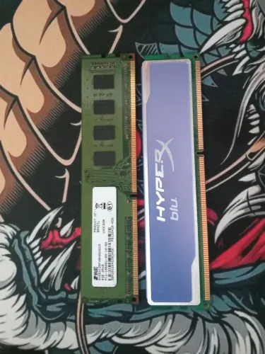 Memória Ram DDR3 8gb (2x4) Para Computador/ Desktop