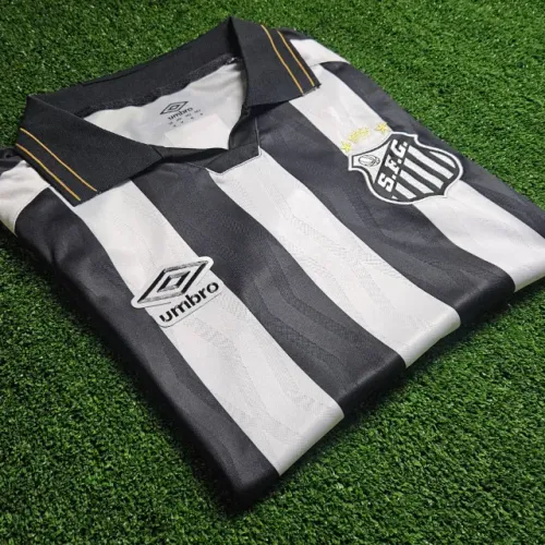 Camisa do Santos II 2026/27 Preto e Branco