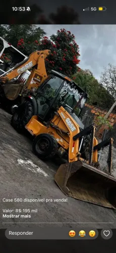 Retroescavadeira 580n