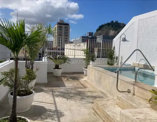 Rua Rego Lopes Cobertura Duplex com piscina e churrasqueira privativa na Tijuca.
