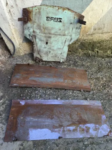 Chapa de ferro para carro rebaixado