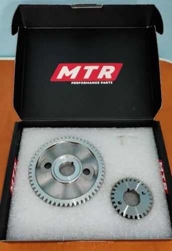 Engrenagens MTR Comando e Virabrequim para Opala 4 Cil e 6 Cilindros.
