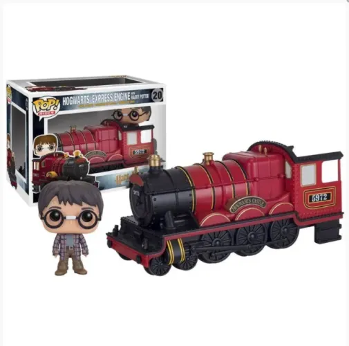 Funko Pop! Rides Harry Potter e Ron Com Expresso De Hogwarts