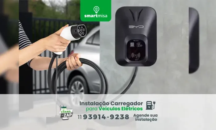 Instalação de Carregador Veicular