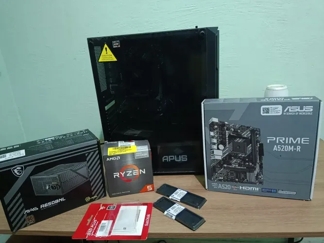 Pc gamer completo, 1 mês de uso tudo com nota fiscal