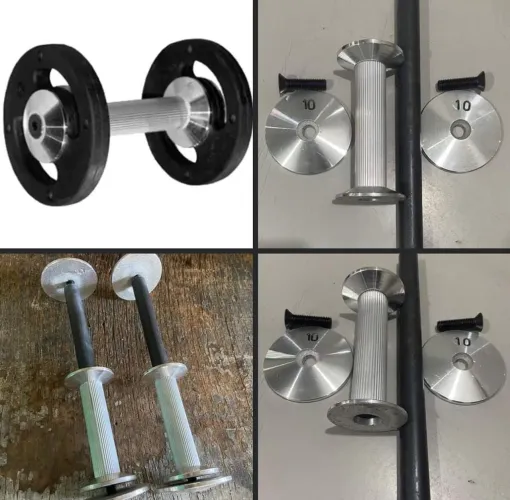 Kit Dumbell pegada Recartilhada