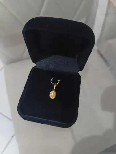Pingente de Ouro 18k de N. S. das Graças