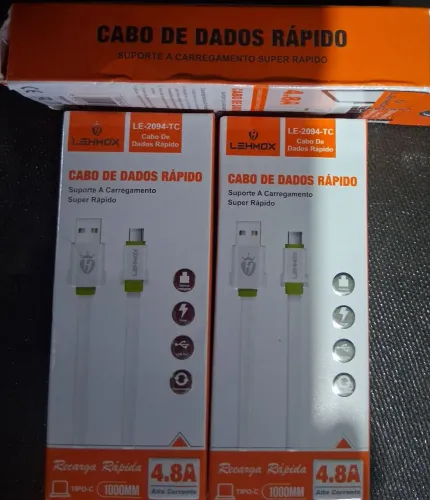 2 cabos tipo c