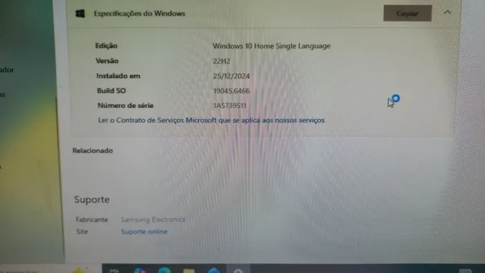 Computador 8 GB de memória
