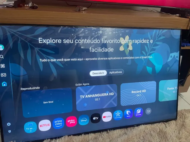 50 polegadas Samsung 4k Smartv Bhuetooth Du7700