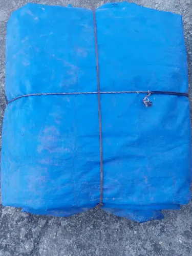 LONA AZUL Plástico 8x5 utilizada em caminhão 