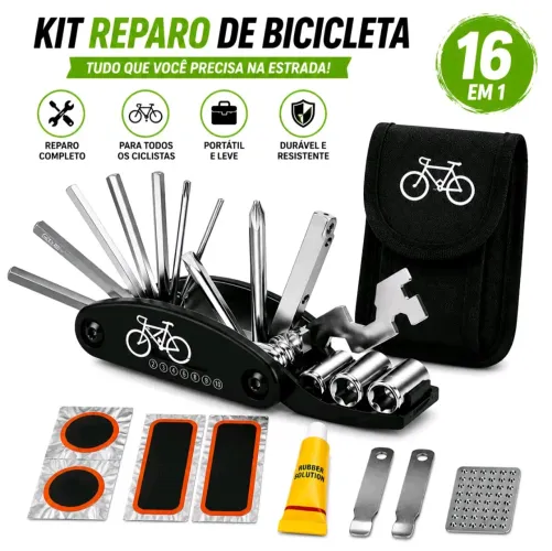 Kit reparos para bike