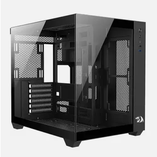 Gabinete Gamer Redragon Wideload Lite, Preto, Vidro Temperado, NOVO, Lacrado.