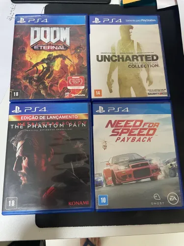Lote jogos ps4