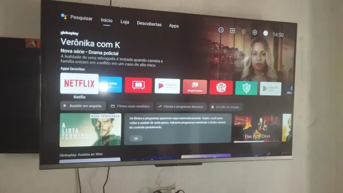 Vendo tv TCL de 50 polegadas