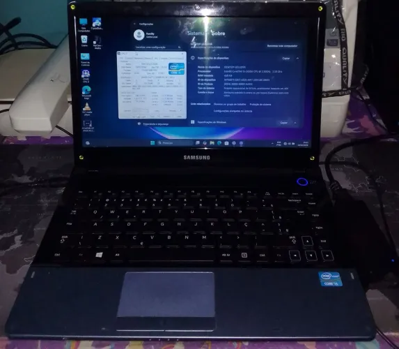 Notebook Samsung intel i5