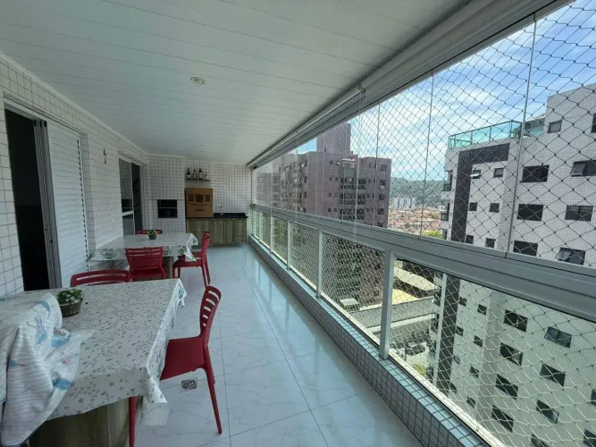 Apartamento com 3 suítes à venda, 125 m² por R$ 1.250.000 - Canto do Forte - Praia Grande/