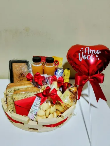 Café da Manhã - Cesta ideal para Presentear com Afeto 