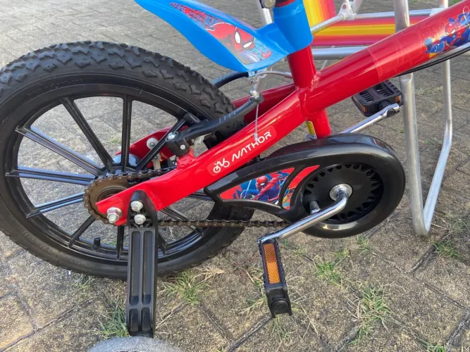 Bicicleta Infantil Nathor Homem-Aranha Aro 16