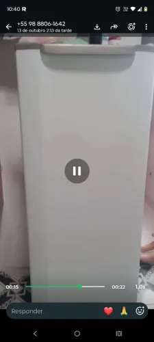 Geladeira faz Gelo 