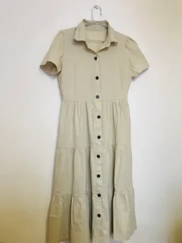 Vestido em linho