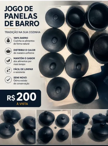 Panelas de Barro