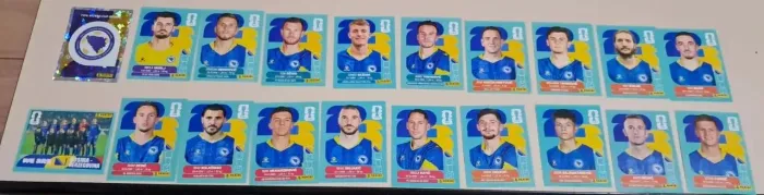 FIGURINHAS COPA 2026 - SELEÇÃO DA BOSNIA