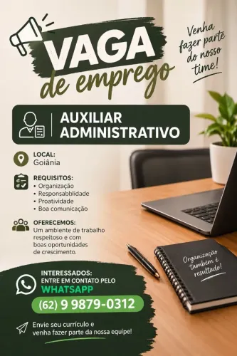 VAGA EX. ADMINISTRATIVO