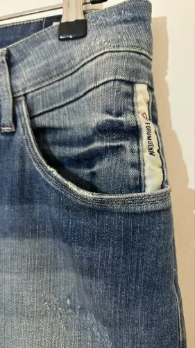 Calça jeans masculina Forum reta tamanho 40