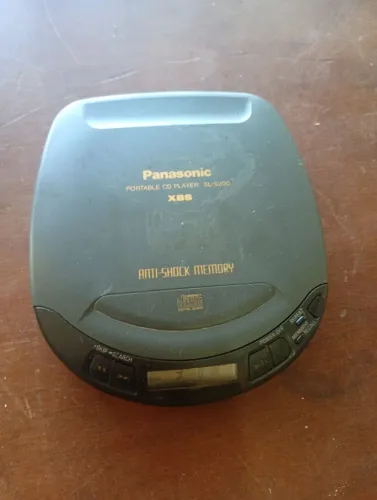 Panasonic portable cd player SL-s200 ler o anúncio