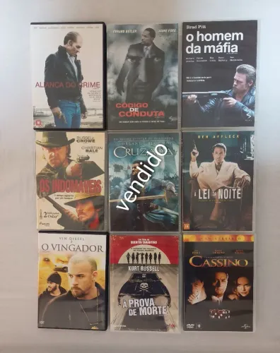 Coleção de Filmes em DVD - Ação, Drama e Clássicos 
