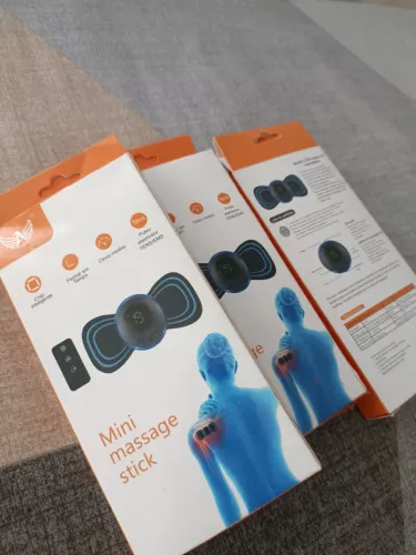 Massageador elétrico com vários modos de massagem