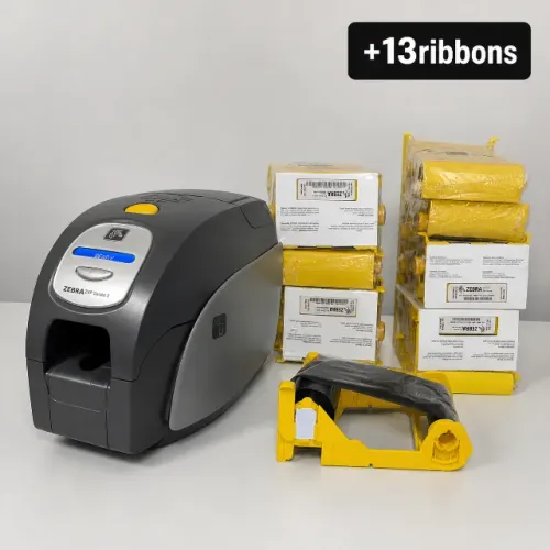 OPORTUNIDADE: Impressora PVC Zebra ZXP 3 + 13 Ribbons de R$ 350 Cada (R$ 4.550 Total)