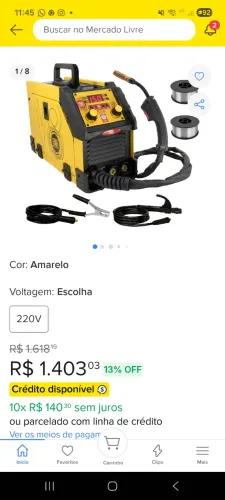 maquina de solda 150i multiprocesso nova na caixa nunca usada