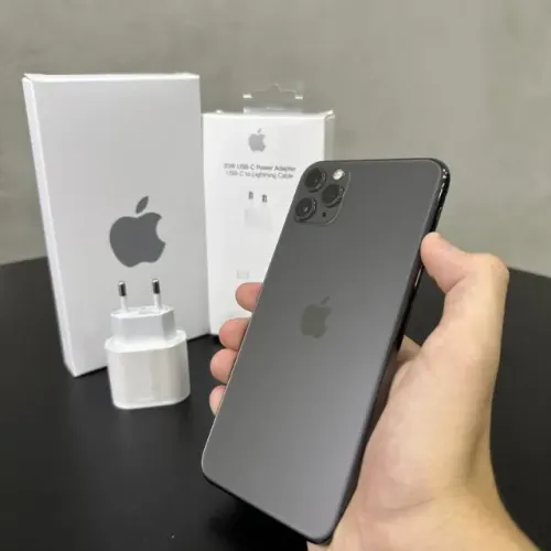 iPhone 11 Pro Max 64GB Grafite Semi novo Perfeito 100%