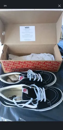 Vans SK8 low semi-novo n°45