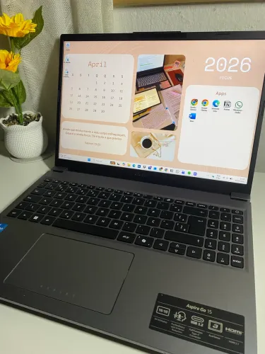 Notebook Acer Aspire Go 15 - (13ª geração) - 8GB RAM - 5 meses de uso - Na garantia! 