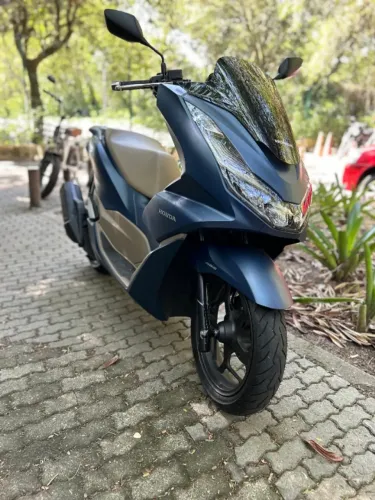 Único Dono - Honda PCX DLX ABS 2024 Azul Metálico