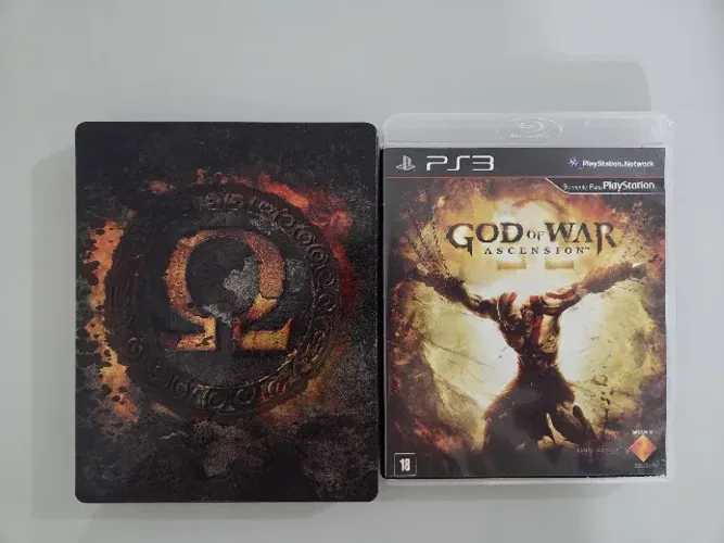 Coleção Completa God of War PS3 + Omega Steelbook + Ascension
