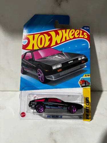 Miniatura Hot Wheels DMC Delorean HYW88 - Mattel